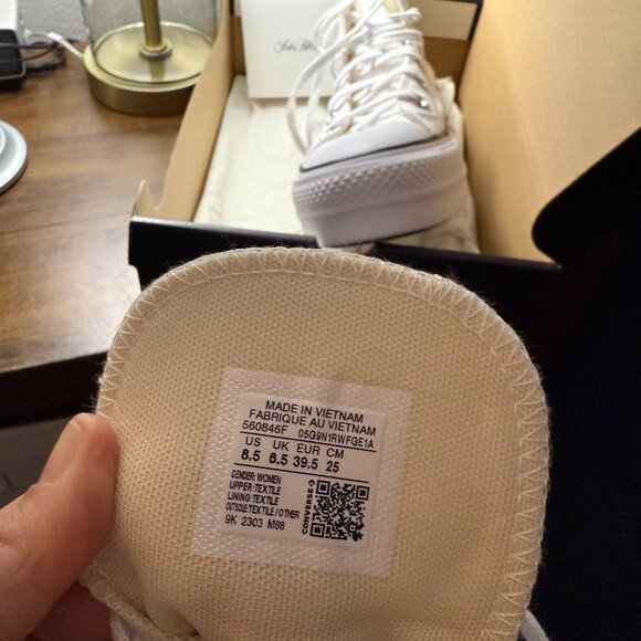 Converse Chuck Taylor All Star Platform Canvas Sneakers - Picture 6 of 11